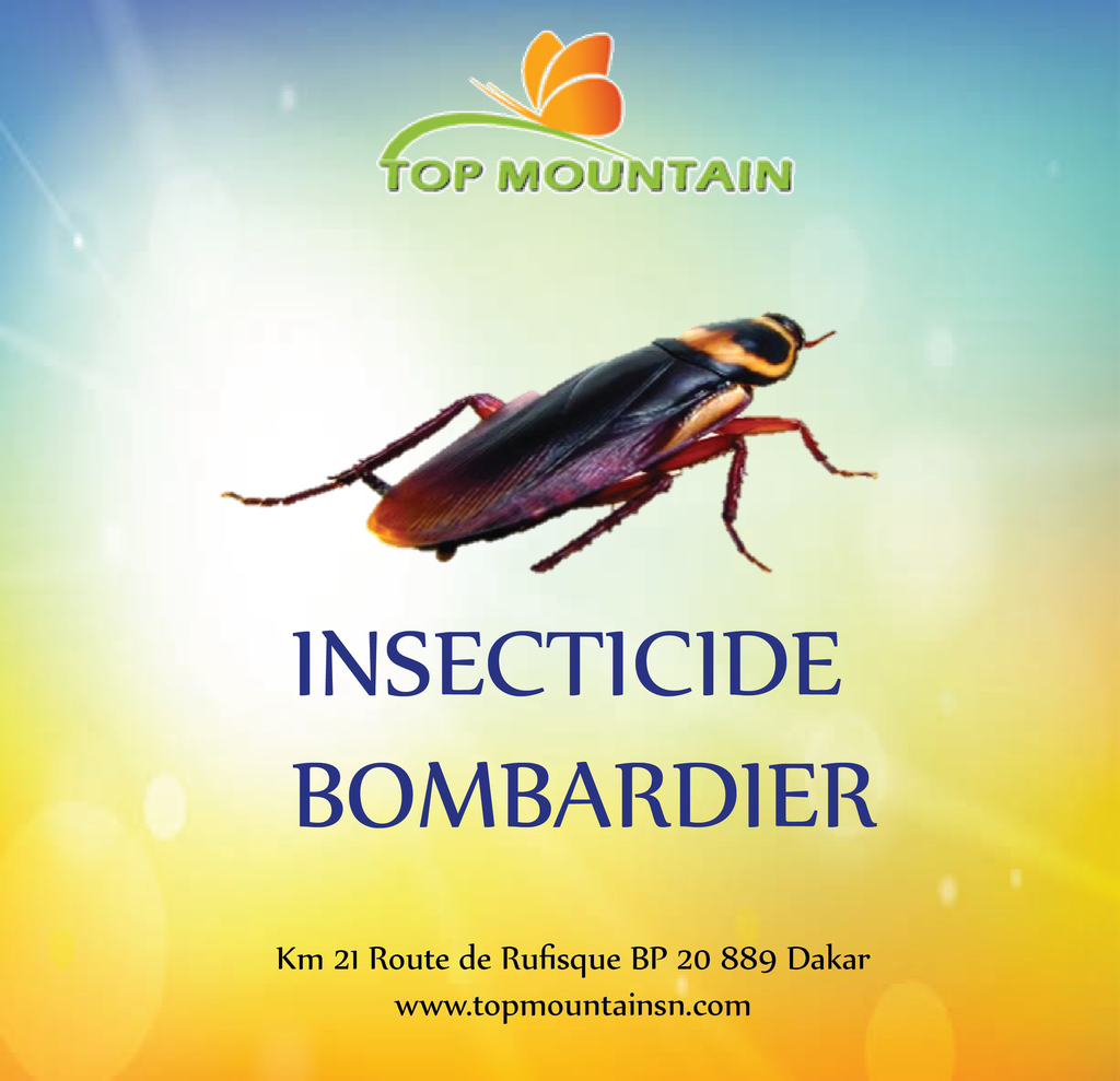 Insecticide Bombardier / 2020